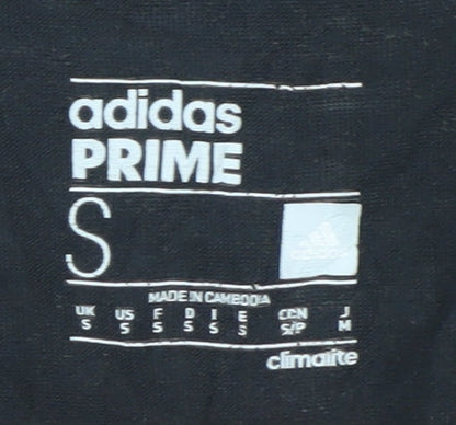adidas Men’s Black Climalite PRIME Athletic Short Sleeve T-Shirt Size S