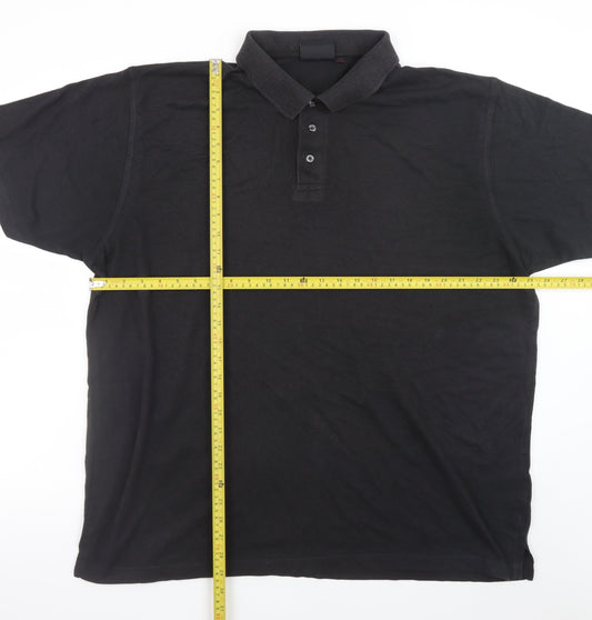 Dickies Men's Black 3XL Workwear Cotton Blend Polo Shirt