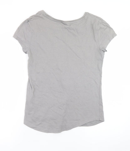 Disney Minnie Mouse Grey Women's S Cotton T-Shirt