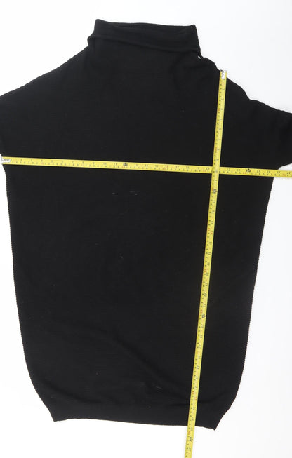 Phase Eight Women’s Black Roll Neck Knit Bodycon Dress M