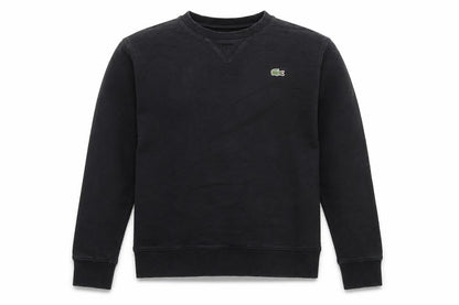 Lacoste Sport Men’s Black Crew Neck Sweatshirt Size S Regular Fit