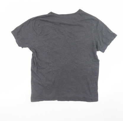 Hugo Boss Men's Grey Crew Neck Short Sleeve T-Shirt Size L