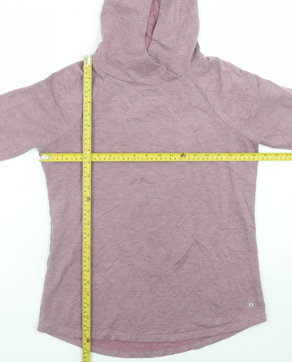 Layer 8 Men’s Purple Pullover Hoodie Size S Regular Fit Lightweight