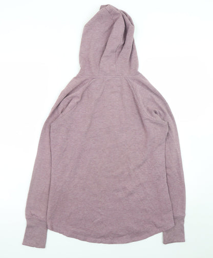 Layer 8 Men’s Purple Pullover Hoodie Size S Regular Fit Lightweight