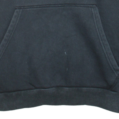 Adidas Mens Black Pullover Hoodie L Hooded Fleece Sweatshirt