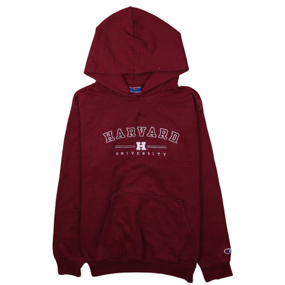 Champion Women's Maroon Harvard University Pullover Hoodie Size S