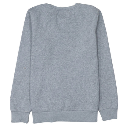 Converse Boys Grey Crew Neck Pullover Sweatshirt 13-15 Years Logo Print