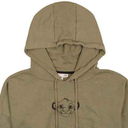 Disney Women Khaki Lion King Pullover Hoodie Size 14/16