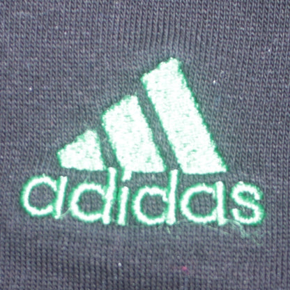Adidas Men’s Black Green Striped Clima Essentials T-Shirt XL