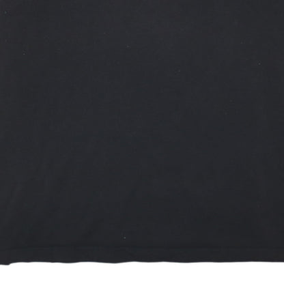 Adidas Men’s Black Green Striped Clima Essentials T-Shirt XL