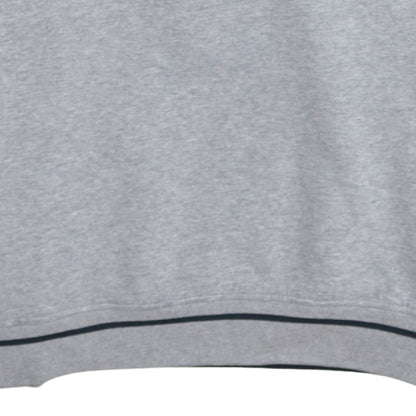 Adidas Men's Grey & Navy Crew Neck Sweatshirt Size M Classic Style