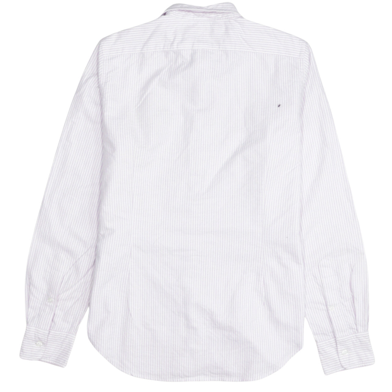 Ralph Lauren Sport Women's White Striped Cotton Button-Up Shirt Size 8