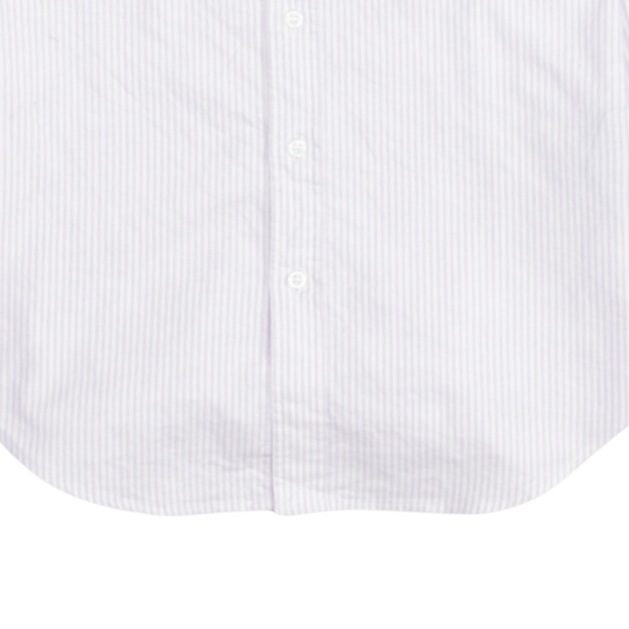 Ralph Lauren Sport Women's White Striped Cotton Button-Up Shirt Size 8