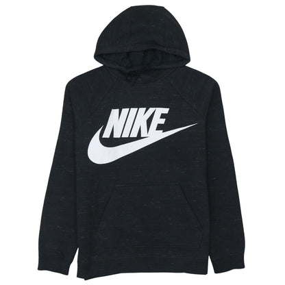 Nike Women’s Black Small Pullover Hoodie with Logo Print