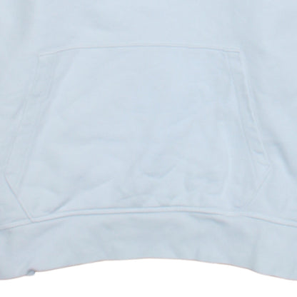 Levi's Women White Small Pullover Hoodie Graphic Print Drawstring