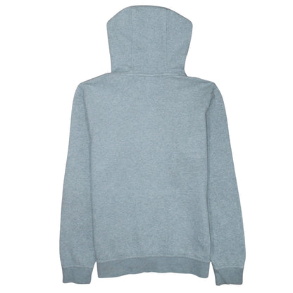 Nike Women Grey Pullover Hoodie Large Cotton Blend Casual