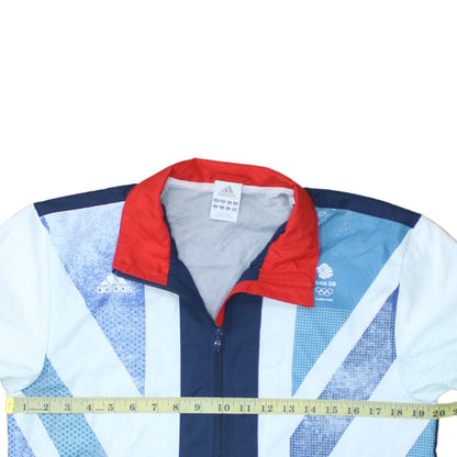 Adidas Team GB Men's Multicoloured XS Track Jacket Olympic Full Zip