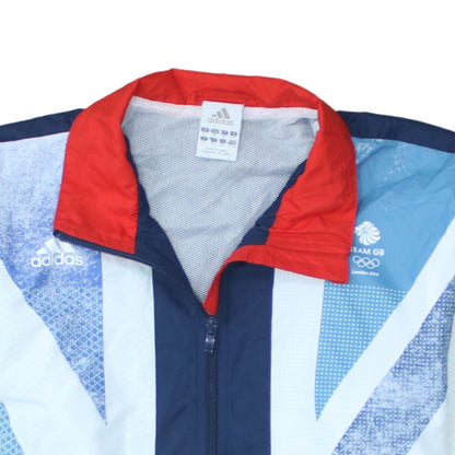 Adidas Team GB Men's Multicoloured XS Track Jacket Olympic Full Zip