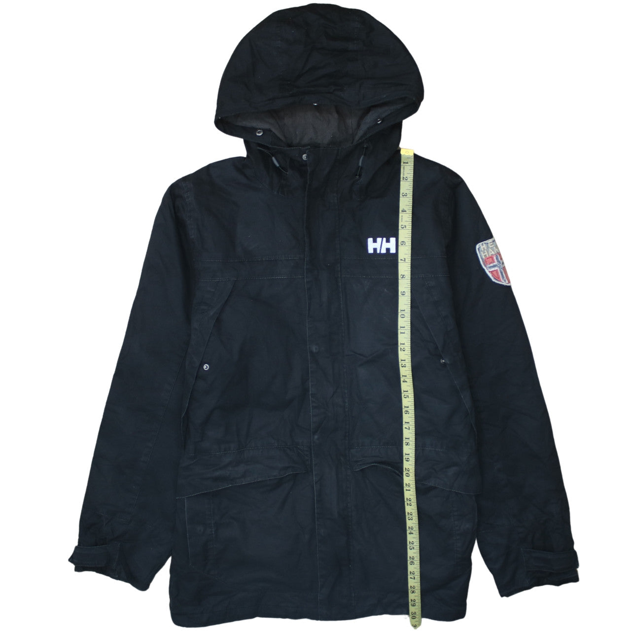 Helly Hansen Men's Black L Waterproof Hooded Parka Jacket