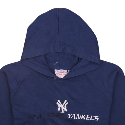 Genuine Merchandise Boys Navy Blue New York Yankees Pullover Hoodie L 14-16