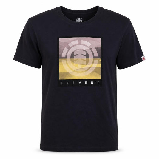 Element Womens Black Regular Fit Cotton Graphic T-Shirt Size 12