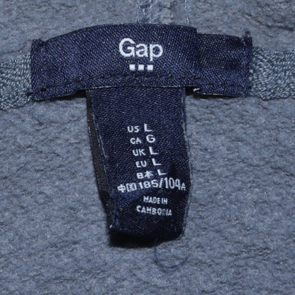 GAP Men’s Brown Pullover Logo Hoodie Size L Regular Fit