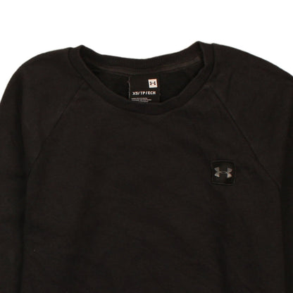 Under Armour Women's Black XS Pullover Sweatshirt Crew Neck