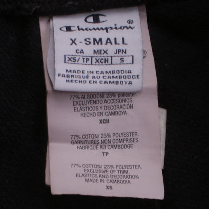 Champion Men's Black XS Jogger Trousers with Logo Detail