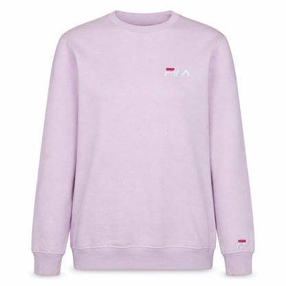 Fila Womens Pink Crew Neck Pullover Sweatshirt Size S