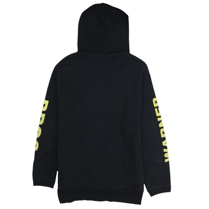 Bershka Men’s Black Looney Tunes Hoodie L Pullover Graphic Sweatshirt