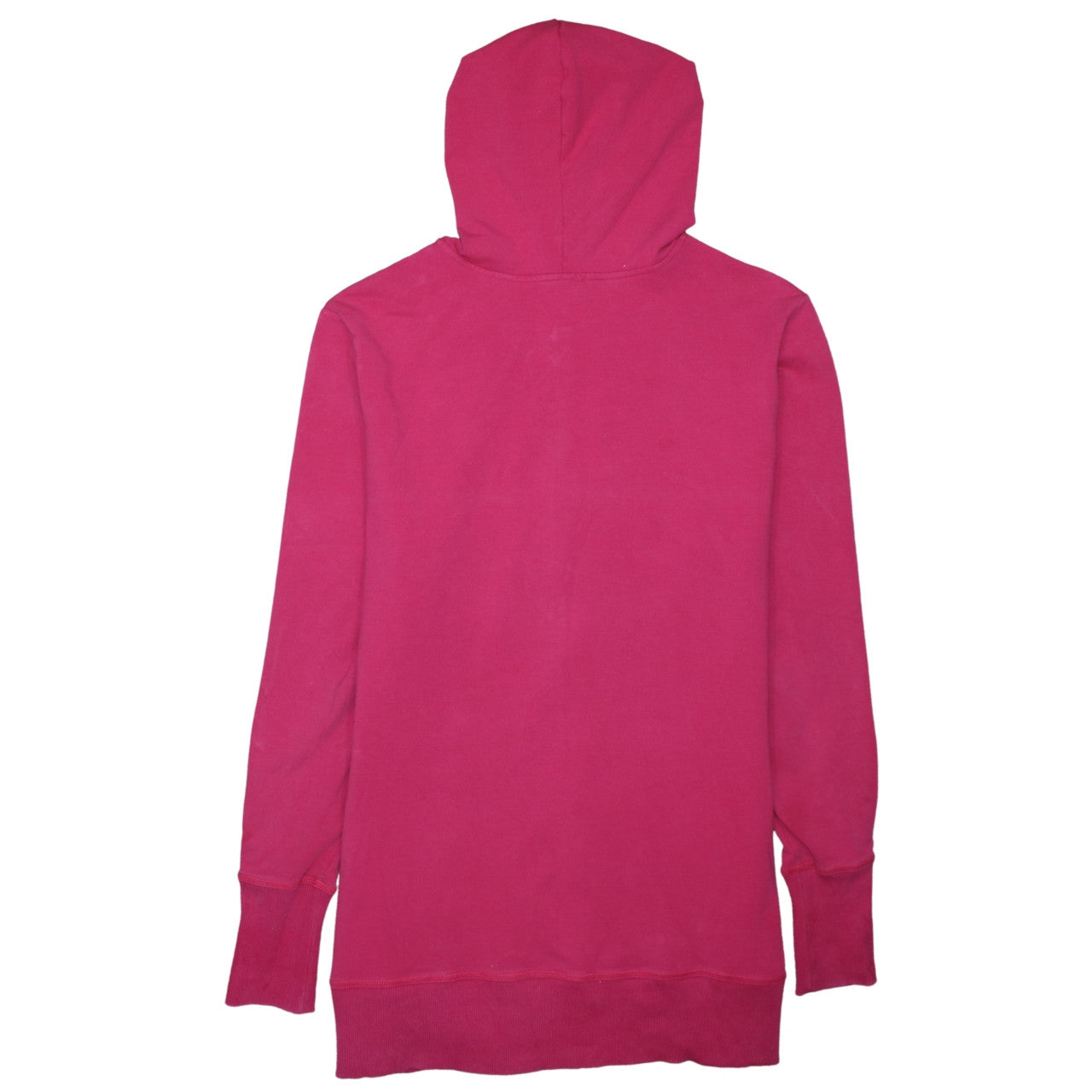 Nike Women's Pink Full Zip Hoodie XL Cotton Blend Zip Up Sweatshirt