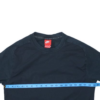 Nike Men's Black Crew Neck Pullover Sweatshirt Size S