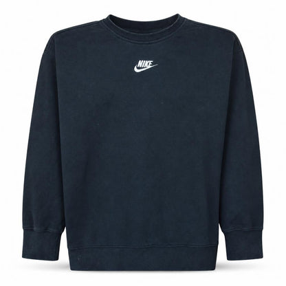 Nike Boys Black XL Pullover Fleece Sweatshirt with Logo