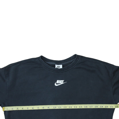 Nike Boys Black XL Pullover Fleece Sweatshirt with Logo