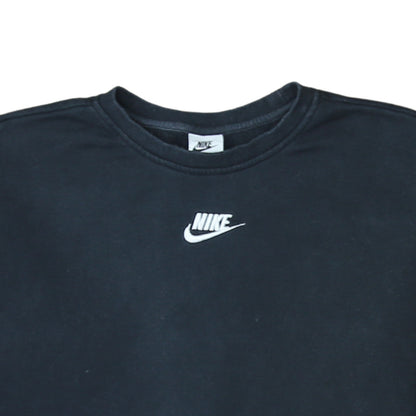 Nike Boys Black XL Pullover Fleece Sweatshirt with Logo