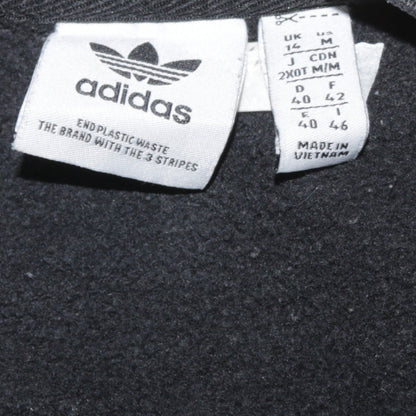Adidas Women Black White Crew Neck Sweatshirt UK 14