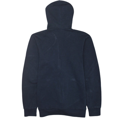 Adidas Men's Blue Full Zip Hoodie Size M Regular Fit Sportswear