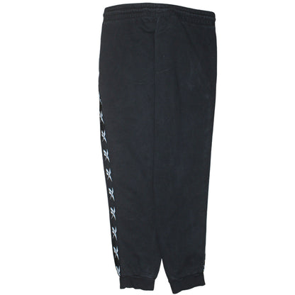 Reebok Men Black Jogger Trousers S Regular Fit Comfortable Sportswear