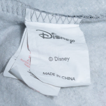 Disney Womens Grey Mickey Mouse Print Pullover Sweatshirt Size S