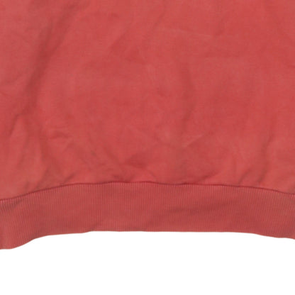 Puma Women's Red Logo Crew Neck Pullover Sweatshirt Size 16