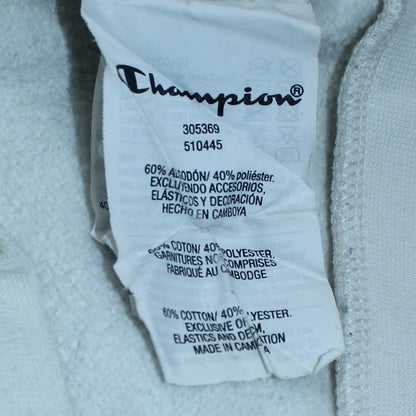 Champion Boys Blue & White Pullover Hoodie Size 15-16 Years Cotton Blend