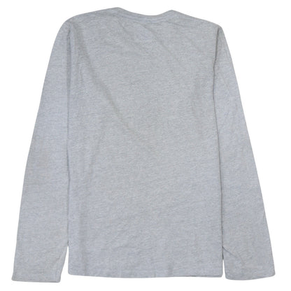 Levi's Boys Grey Long Sleeve 501 Logo T-Shirt Size 16 Years