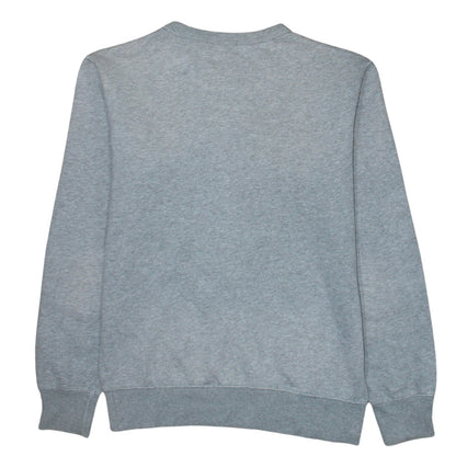 Reebok Men's Grey Regular Fit Crew Neck Sweatshirt M