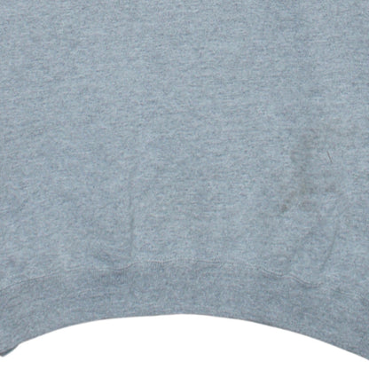Reebok Men's Grey Regular Fit Crew Neck Sweatshirt M
