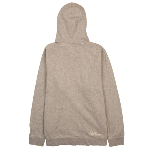 Under Armour Men's Grey XL Pullover Hoodie Sports Logo Fleece