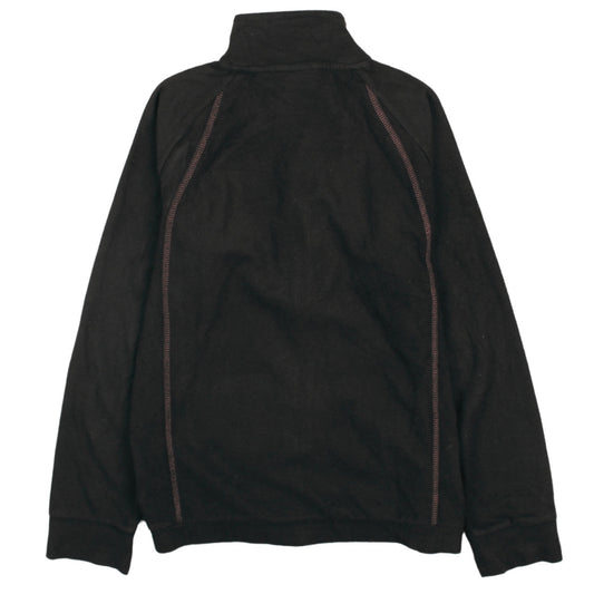 Puma Girls Black Full Zip Fleece Sweatshirt Size 12 L 152