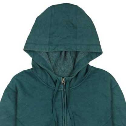 Champion Men’s Green Full Zip Hoodie 2XL Regular Fit Fleece