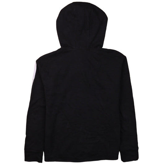 Adidas Womens Black Hoodie Size 12-14 Pullover Logo Sportswear