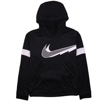 Nike Boys Black Dri-FIT Hooded Pullover Sweatshirt XL