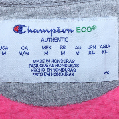 Champion Womens Pink Full Zip Hoodie Medium